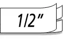 Letratag Labels Plastic - Clear Easy-To-Read and Tear-Resistant Labels Are per