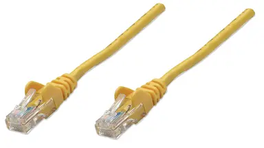 25 FT Yellow CAT5E Snagless Patch Cable