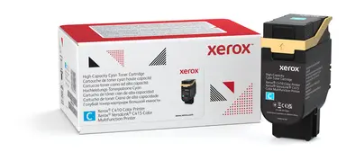 Genuine Xerox Cyan High Capacity Toner Cartridge for the Xerox C410 (use & Retur