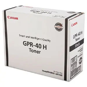 CANON GPR-40H BLACK TONER CARTRIDGE FOR USE IN IMAGERUNNER LBP3560 LBP3580 ESTIM