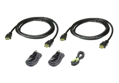 Cable Kit - USB Type a HDMI Left Connector - Male Left Gender - USB Type B HDMI