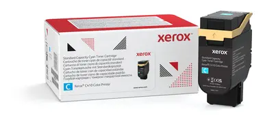 Genuine Xerox Cyan Standard Capacity Toner Cartridge for the Xerox C410 (use & R