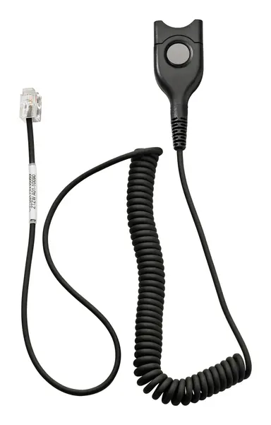 Bottom Cable: Easydisconnect to Modular Plug-Coiled Cable-Code 17. to BE Used FO