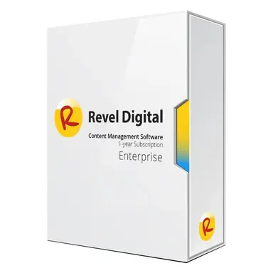 Revel Digital Cms Enterprise Subscription Plan License Key for 12 Months (1 Yea