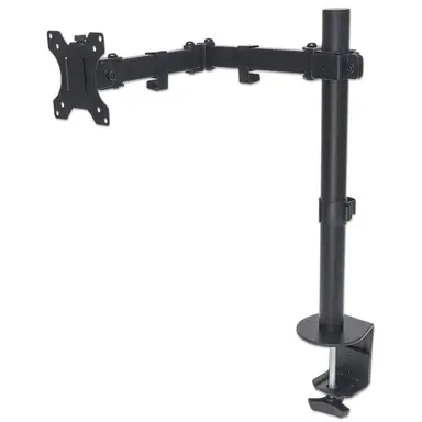 Securely Holds One LCD Monitor from 13 to 32INCHES. Positions Monitor Above the
