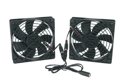 DC Fan Kit 138 Cfm 4-1/2IN Thermo Controller