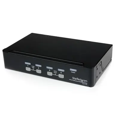 Control UP to 4 PC or Mac Computers from a Single Keyboard Mouse and Monitor an