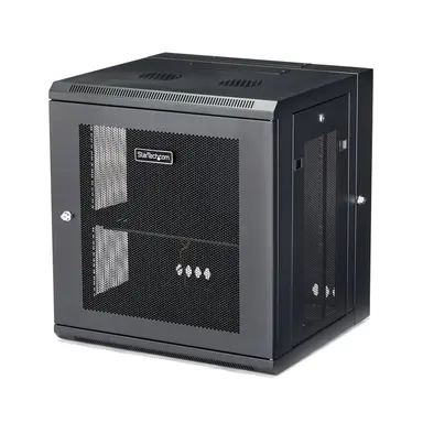 Wall-Mount Server Rack for Rackmount Equipment - Flexible Data Rack Features a H