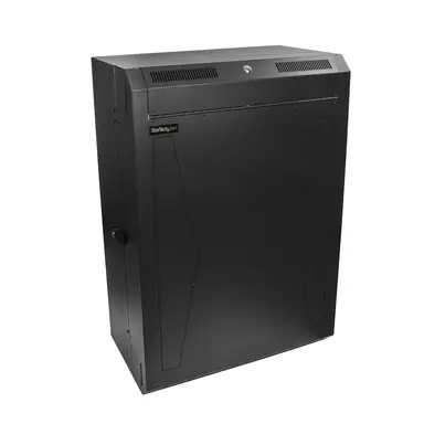 8U 19IN Vertical Wall Mount Server Rack Cabinet Mounts Servers Vertically - UP T
