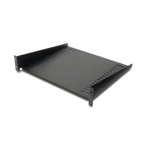 Schneider Electric - Fixed Shelf 50LBS/22.7KG Black - AR8105BLK - 2U Rack Unit -