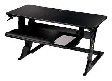 3M(TM) STANDING DESK, CONVERTS DESKTOP TO SIT-STAND WORKSTATION, 29 IN X 22.2 IN