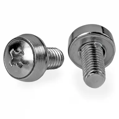 This 50 Pack of 12-24 Server Rack Screws Are Convenient for Installing Server NE