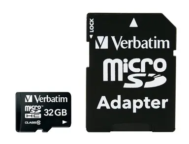Microsdhc 32GB Class 10 W Adapter