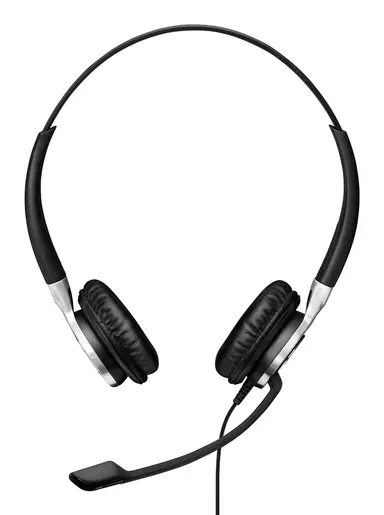 Premium Dual-Sided On-The-Ear Headset with Ultra-Noise Cancelling Narrowband Mic