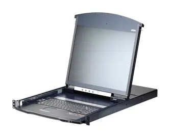16-PORT 19 LCD IP CAT5 KVM - 1 Remote and 1 Local User Fhd at Remote (taa) Coo T