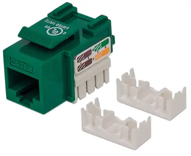CAT5E Green Keystone Jack Utp