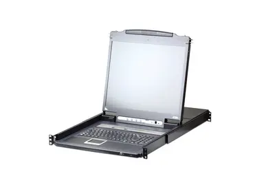 16-PORT 19 LCD Integrated IP KVM USB