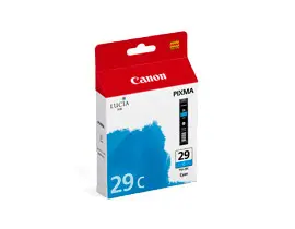 PGI-29 Cyan Ink Tank - Cartridge - for the Pixma PRO-1 Inkjet Photo Printer - PG