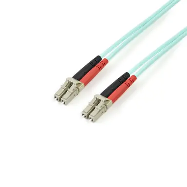 3M (9.8FT) OM4 Multimode LC/LC-Upc Fiber Cable; 1/10/40/100 Gbps Full Duplex; 50
