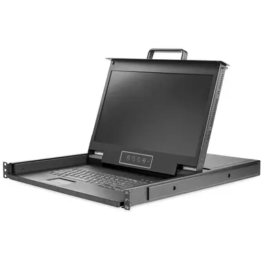 Rackmount KVM Console with HD Widescreen (16:9) 1080P - 17.3IN LCD Panel - Rack