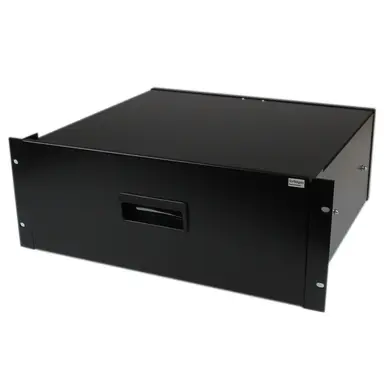 Add a Rugged 4U Storage Drawer to Any Standard 19IN Server Rack or Cabinet - Rac
