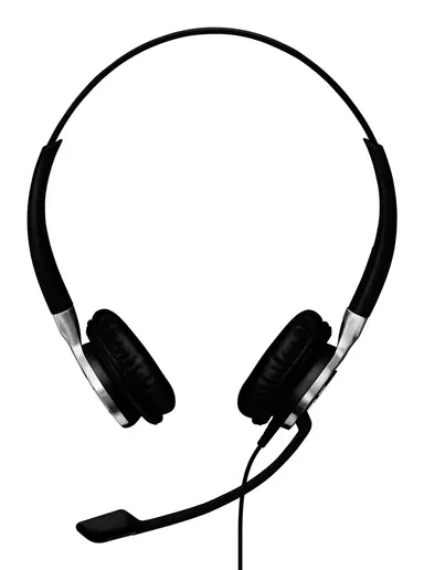 Premium Wideband Dual-Sided On-The-Ear Headset with Ultra-Noise Cancelling Wide