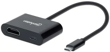 USB-C to HDMI Converter with PD Port