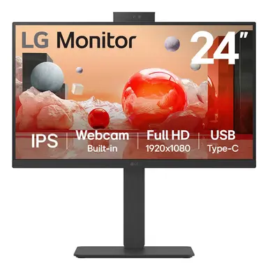 24 LG Monitor 1920X1080 16:9 Ips HDMI DP USB-C USB 3.0 Daisy Chain