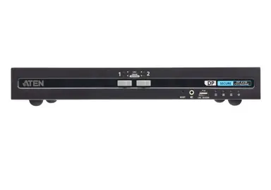 2-PORT USB DP Singlel Display PP4.0 Secure KVM W/ Cac Support