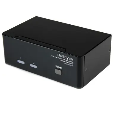 Share a Keyboard Mouse and Dual DVI Displays/Monitors Between 2 Multimedia Comp