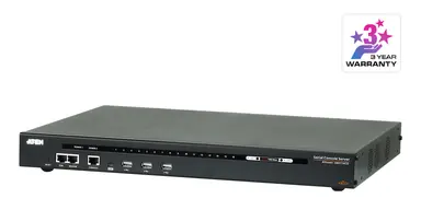 16-PORT Serial Console Server -Dual Powe