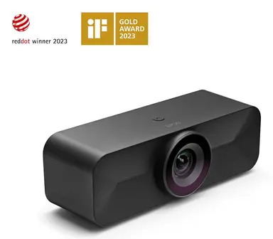 Room Camera - Black - Designed for Any Meeting Space BE Seen at Your Best Trus