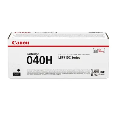 040 Black Toner Cartridge High Capacity - for Use with LBP712CDN - Black: Yield