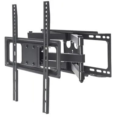 Universal LCD Full-Motion Wall Mount Holds One 32 to 55 Flat-Panel or Curved TV