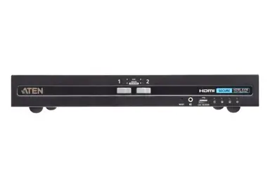 2-PORT USB HDMI Single Display PP4.0 Secure KVM W/ Cac Support