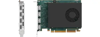 Matrox Single-Slot PCIE Gen 3.0 X16 (X8 Electrical) Quad HDMI 2.1 (UP to 4096X21