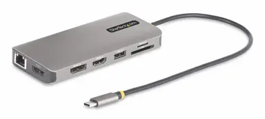 USB-C Triple-Monitor Multiport Adapter Dual 4K 60HZ + 4K 30HZ HDMI & Displaypor