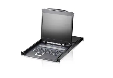 8PORT 19 LCD Integrated PS2 Combo KVM