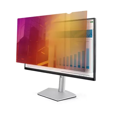 23.8 in 16:9 Gold Monitor Privacy Screen Reversible Filter W/Enhanced Privacy