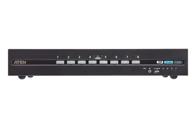 8-PORT USB DP Single Display PP4.0 Secure KVM W/ Cac Support