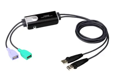 2-PORT USB Boundless Cable KM Switch