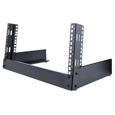 2-POST 4U Desktop Open Frame Server Rack for 19IN IT Equipment - Free Stand Comp