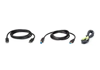 Cable Kit - USB Type a Displayport Left Connector - Male Left Gender - Displaypo