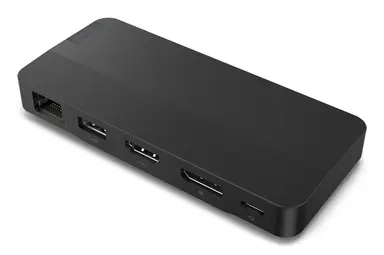 USB-C Dual Display Travel Dock Without Power Adapter