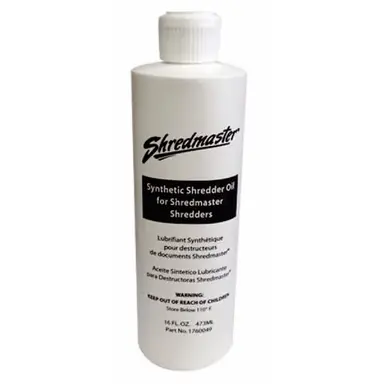 GBC SHREDMASTER SHREDDER OIL, 16OZ