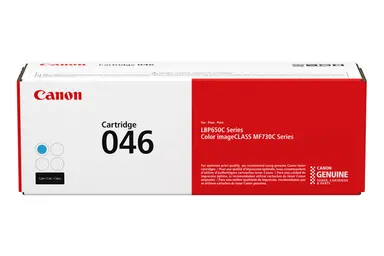 Canon 046 Cyan Standard Yield Toner Cartridge (1249C001) 2300 Pages Compatible W