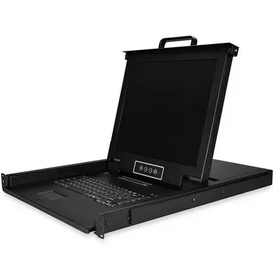 Rackmount KVM Console W/ 17IN Active Matrix Tft LCD Monitor / 1280 X 1024 / 16 P