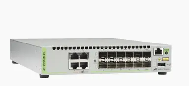 16-PORT STACKABLE 10 GIGABIT SWITCH, WITH 12 X SFP+, AND 4 X 100/1000/10G BASE-T