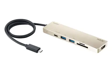USB-C Multiport Mini Dock with Power Pass-Through - 60W