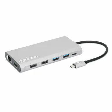 USB-C PD 12-IN-1 Triple-HDMI Monitor Docking Station with Mst